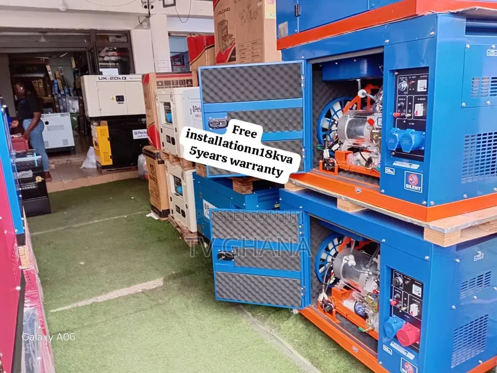 Perkins 18KVA 3 Phase Diesel Generator – High-Capacity Backup 18kva