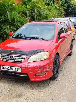 Toyota Corolla 2006 Red