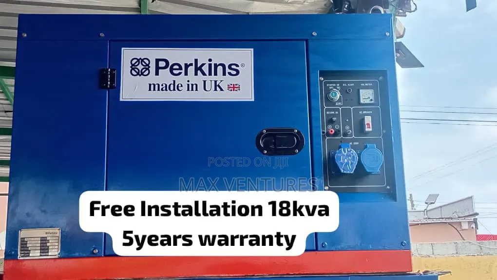 Powerful Perkins 18KVA Diesel Generator Reliable Power 18kva