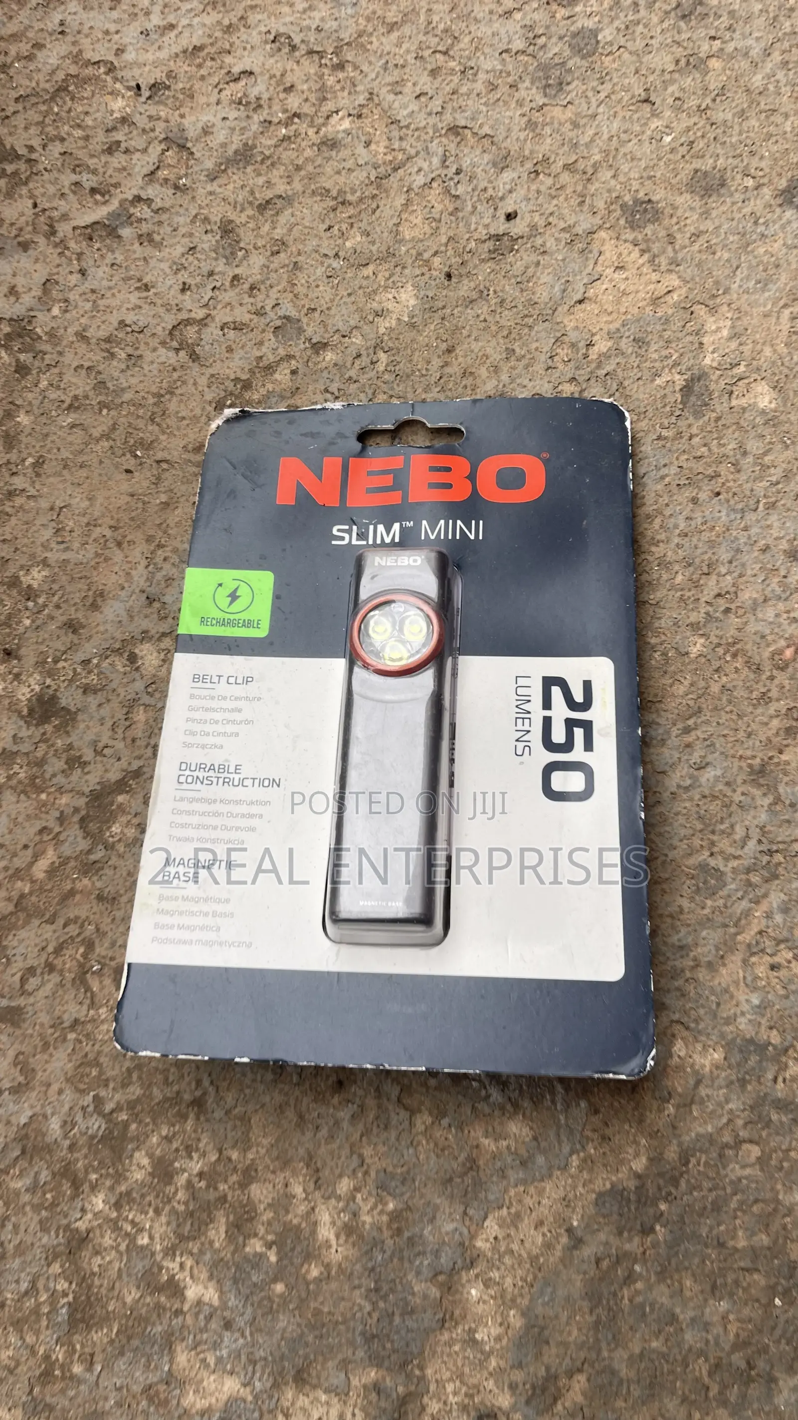 NEBO Slim Mini Rechargeable LED Pocket Light