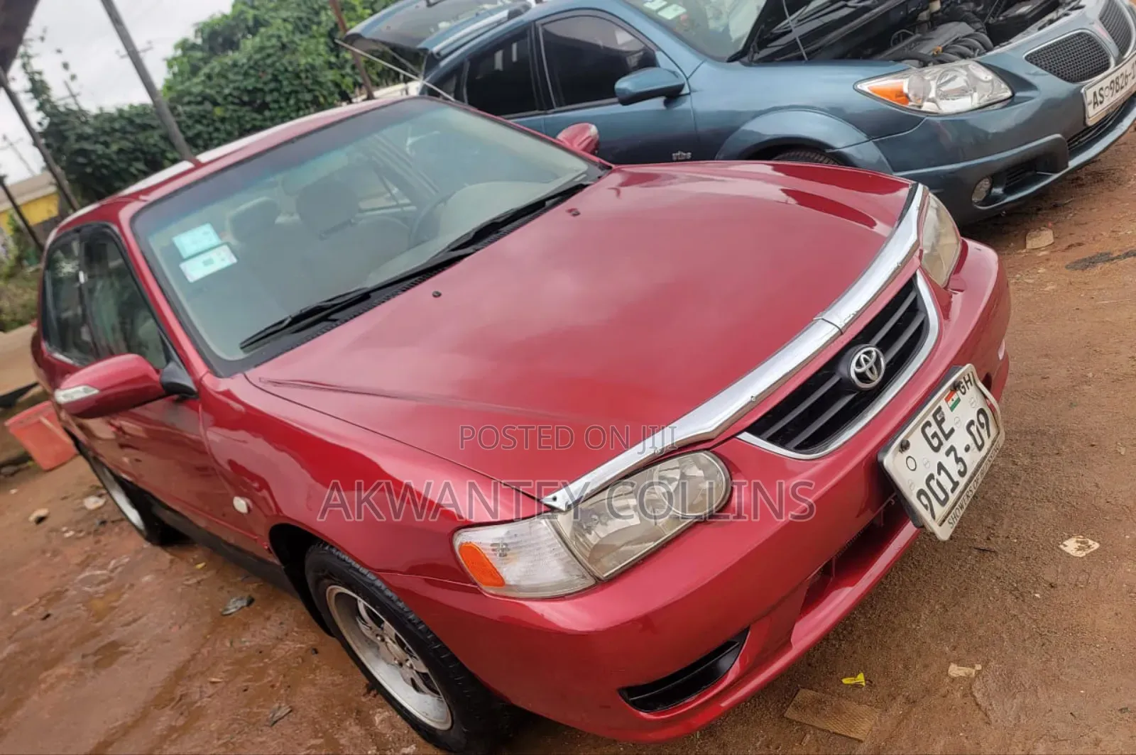 Toyota Corolla 2003 Red