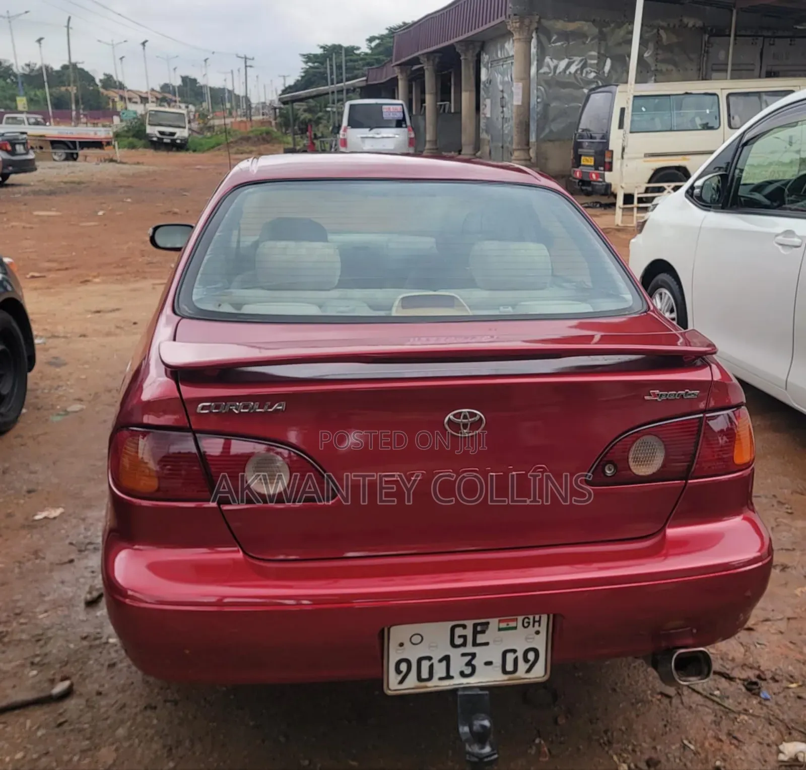 Toyota Corolla 2003 Red