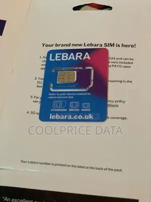 Activated Lebara UK International SIM Cards