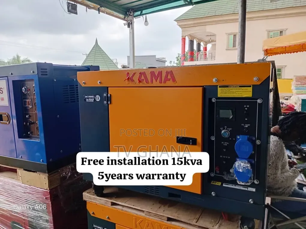 KAMA 15KVA Diesel Genset – Efficient Heavy-Duty Generator for 15kva