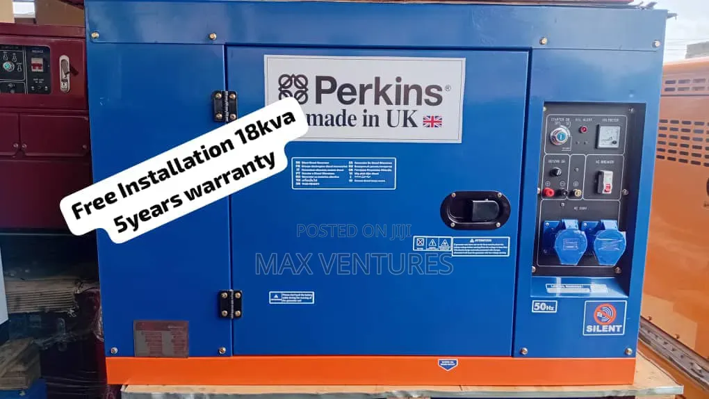 Upgrade Your Power With Perkins 18KVA Diesel Generator Today 18kva