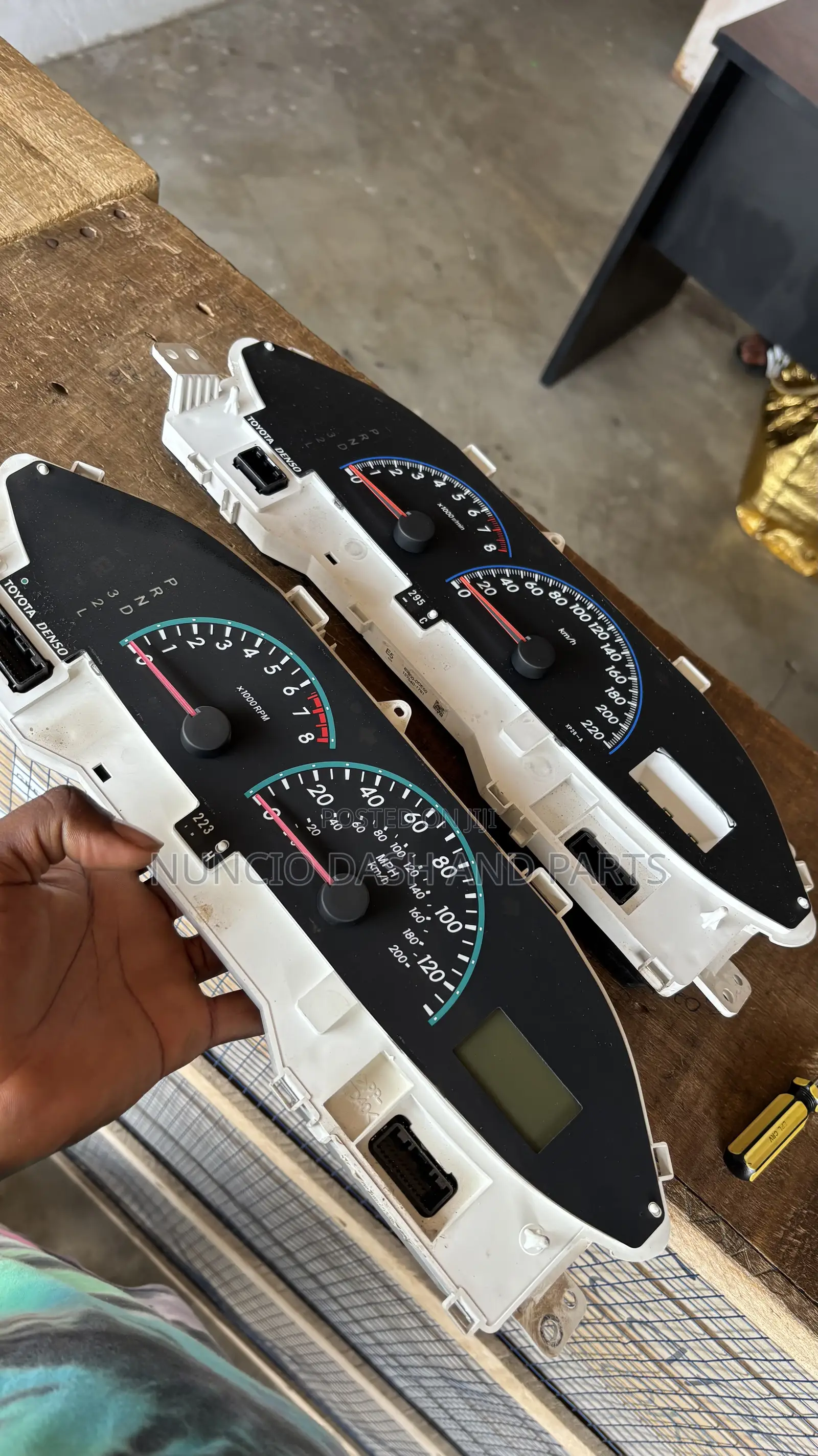 Toyota Belta / Yaris 2008 2010 Meter Board Cluster