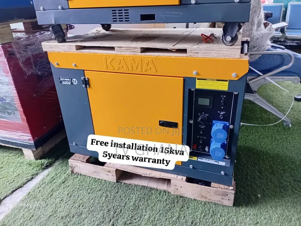 KAMA 15KVA Diesel Genset – Strong, Efficient Long-Lasting Generator