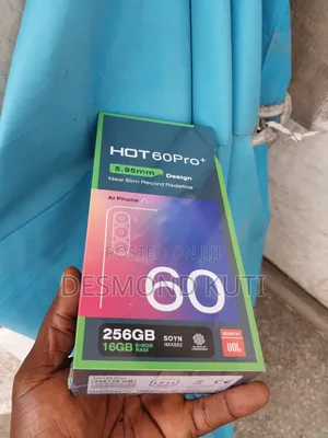 New Infinix Hot 60 Pro+ 256 GB Gray