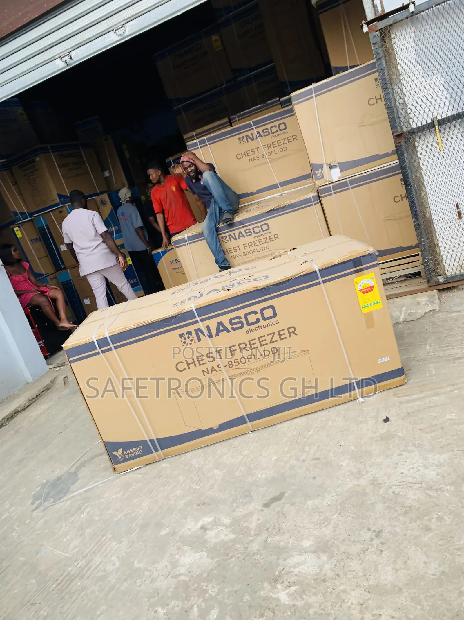 Lastest Nasco 600 LTRS Chest Freezer-Nas-850fl-Dd
