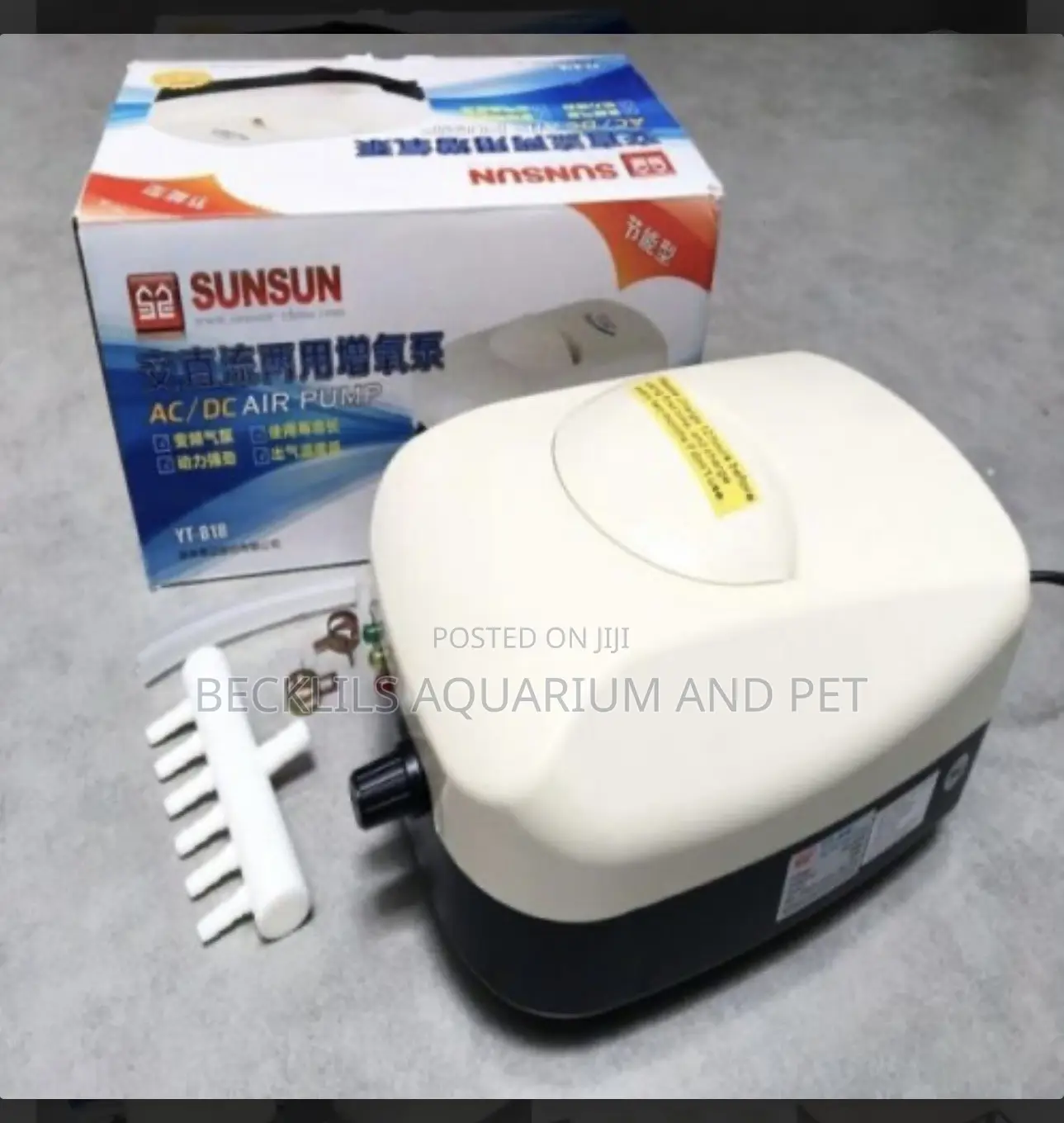 Sunsun YT -818 ,6 Outlets Aerators (Rechargeable)
