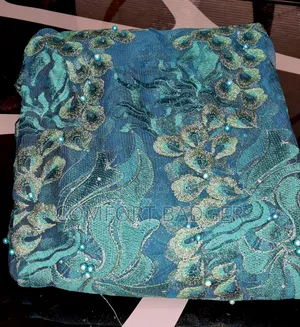 Classy Green Embroidery Net Lace