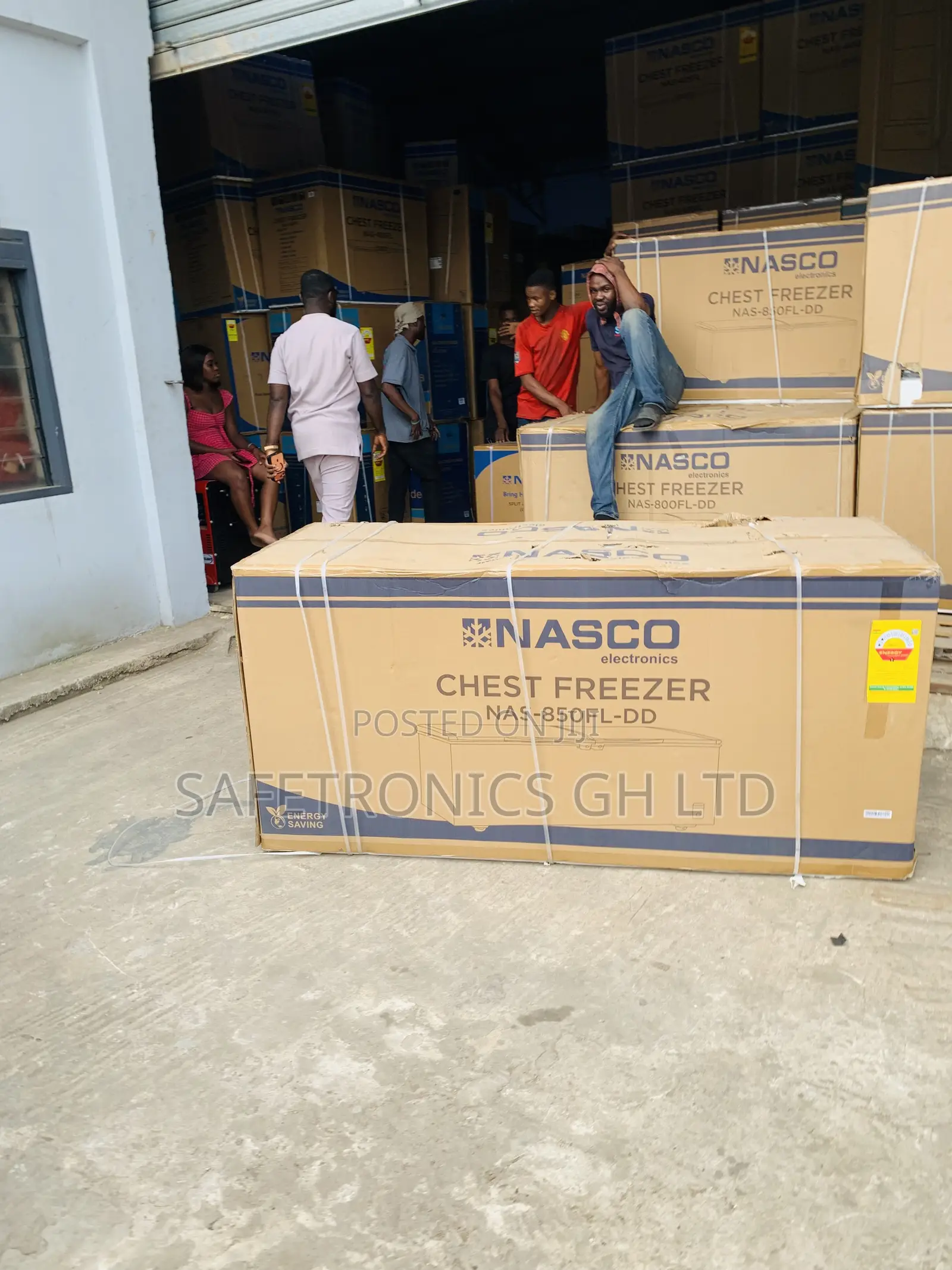 Original Nasco 600 LTRS Chest Freezer-Nas-850fl-Dd