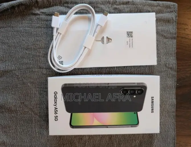 New Samsung Galaxy A56 256 GB Black
