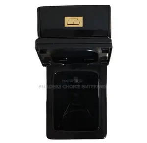Matte Black Designed Water Closet