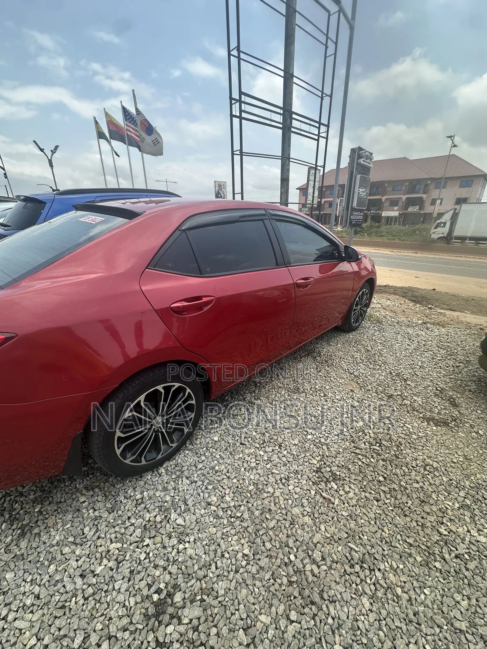 Toyota Corolla S 4dr Sedan (1.8L 4cyl CVT) 2015 Red