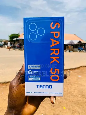 New Tecno Spark 50 128 GB Black