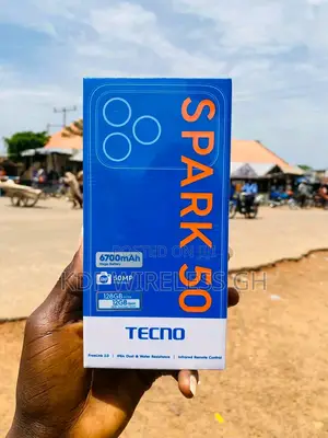 New Tecno Spark 50 128 GB Black