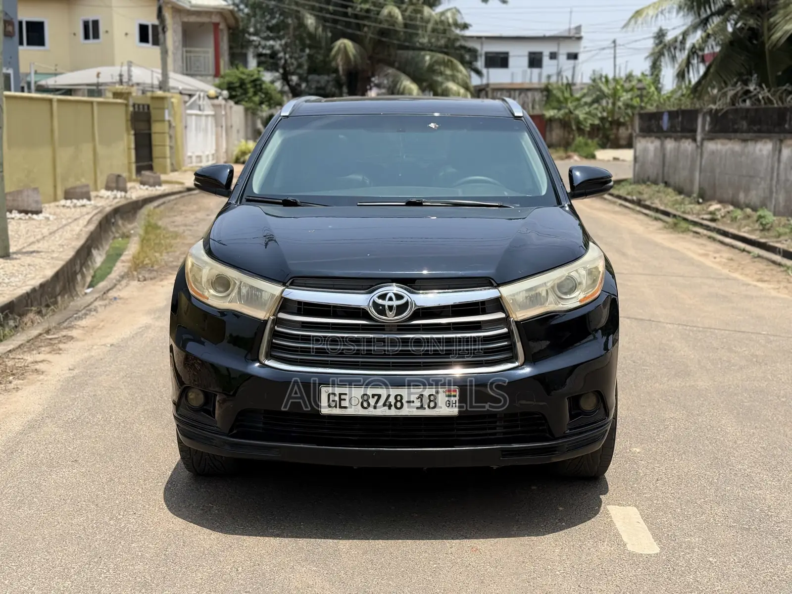 Toyota Highlander XLE 4dr SUV AWD (3.5L 6cyl 6A) 2015 Black