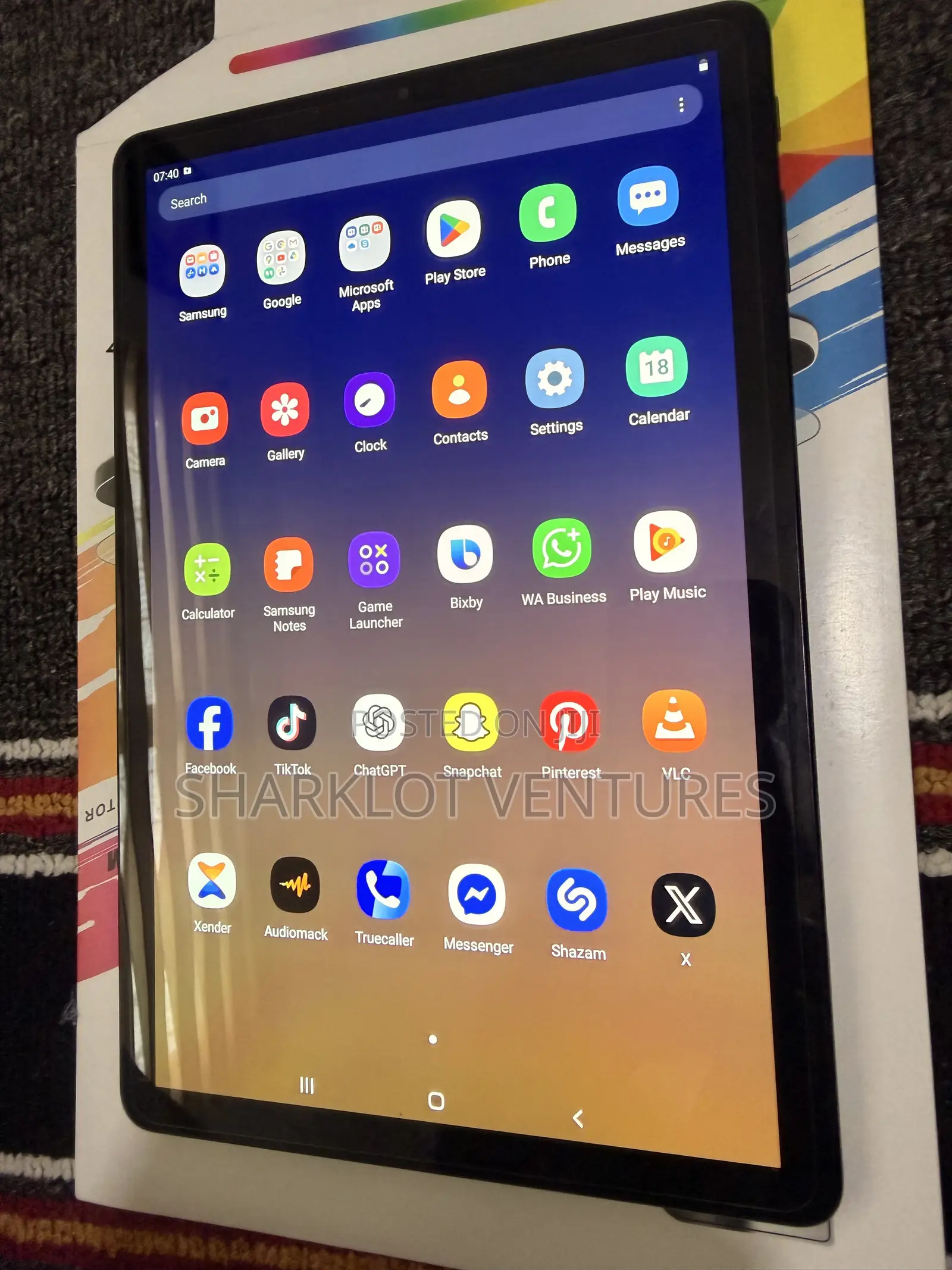 Samsung Galaxy Tab S4 64 GB Black