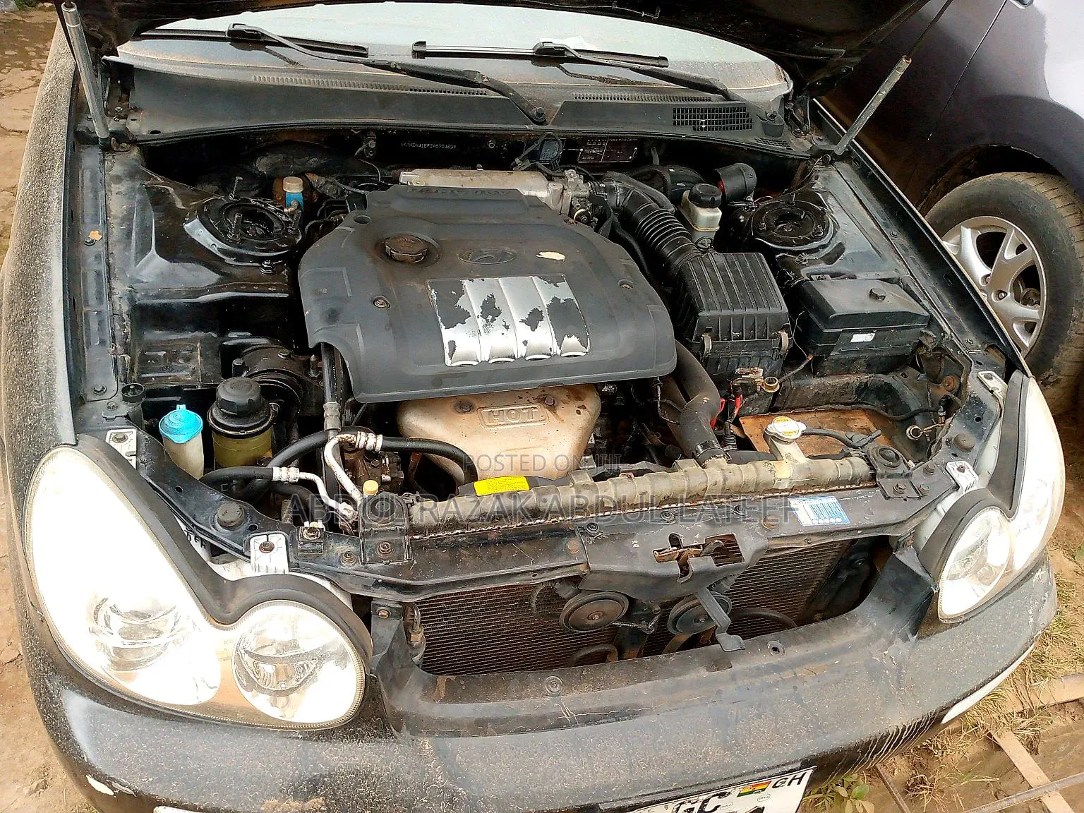 Hyundai Sonata 2004 Black