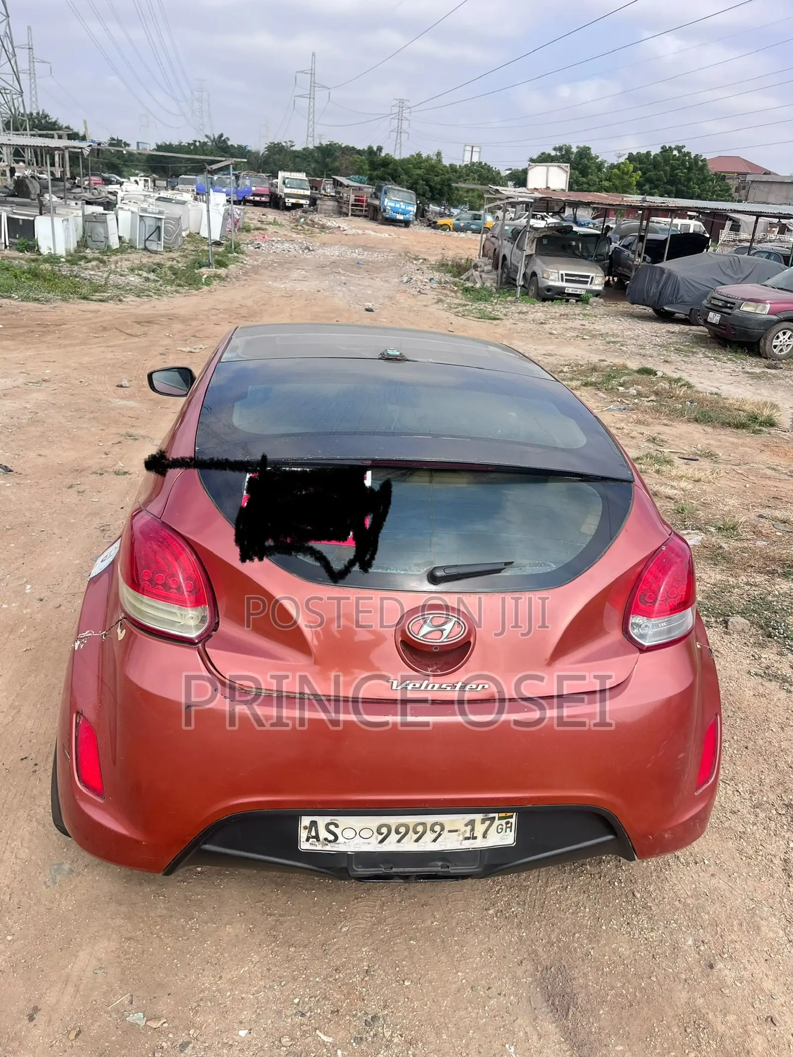 Hyundai Veloster 2015 Orange