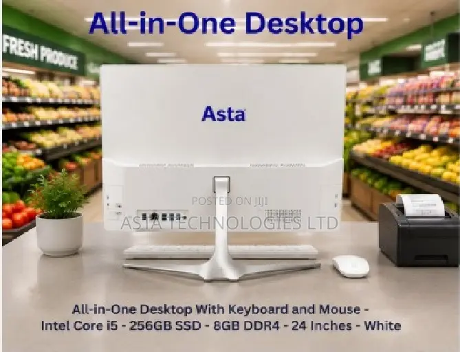 New Desktop Computer 8GB Intel Core i5 SSD 256GB