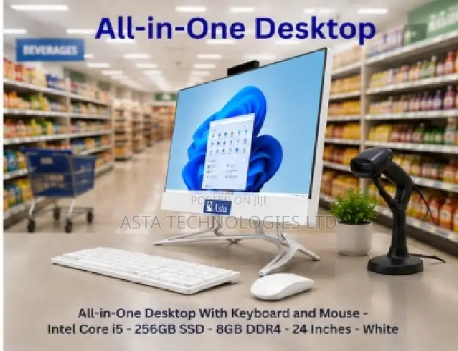 New Desktop Computer 8GB Intel Core i5 SSD 256GB