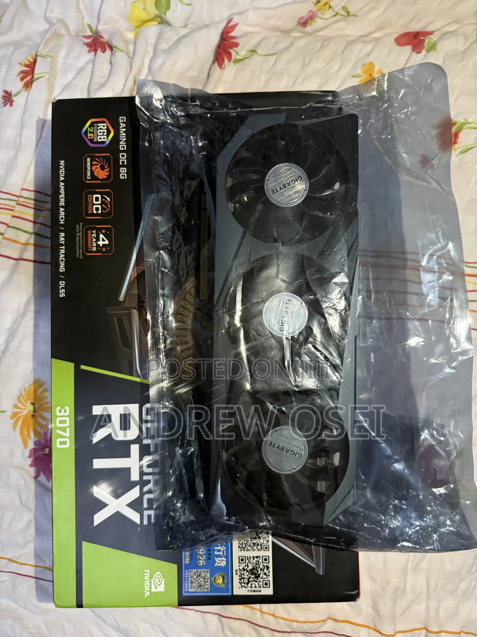 Gigabyte Geforce RTX 3070