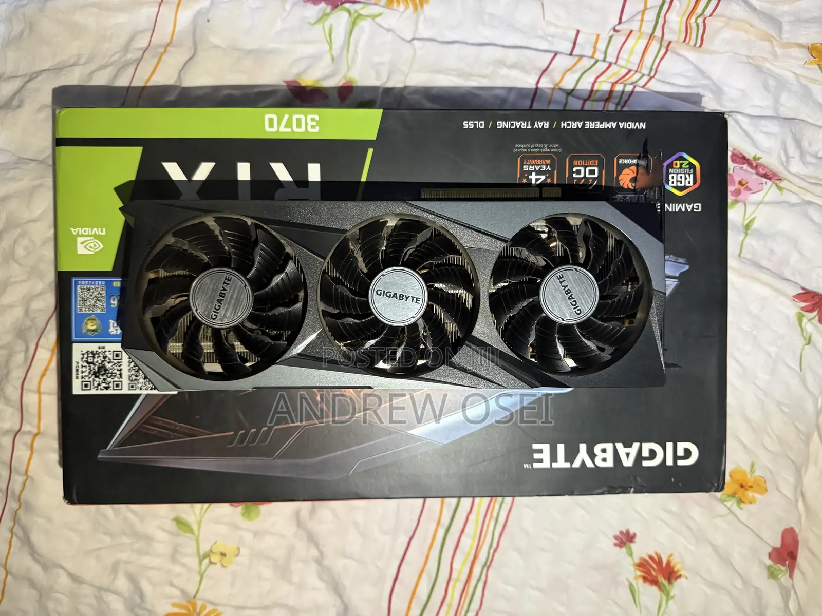 Gigabyte Geforce RTX 3070