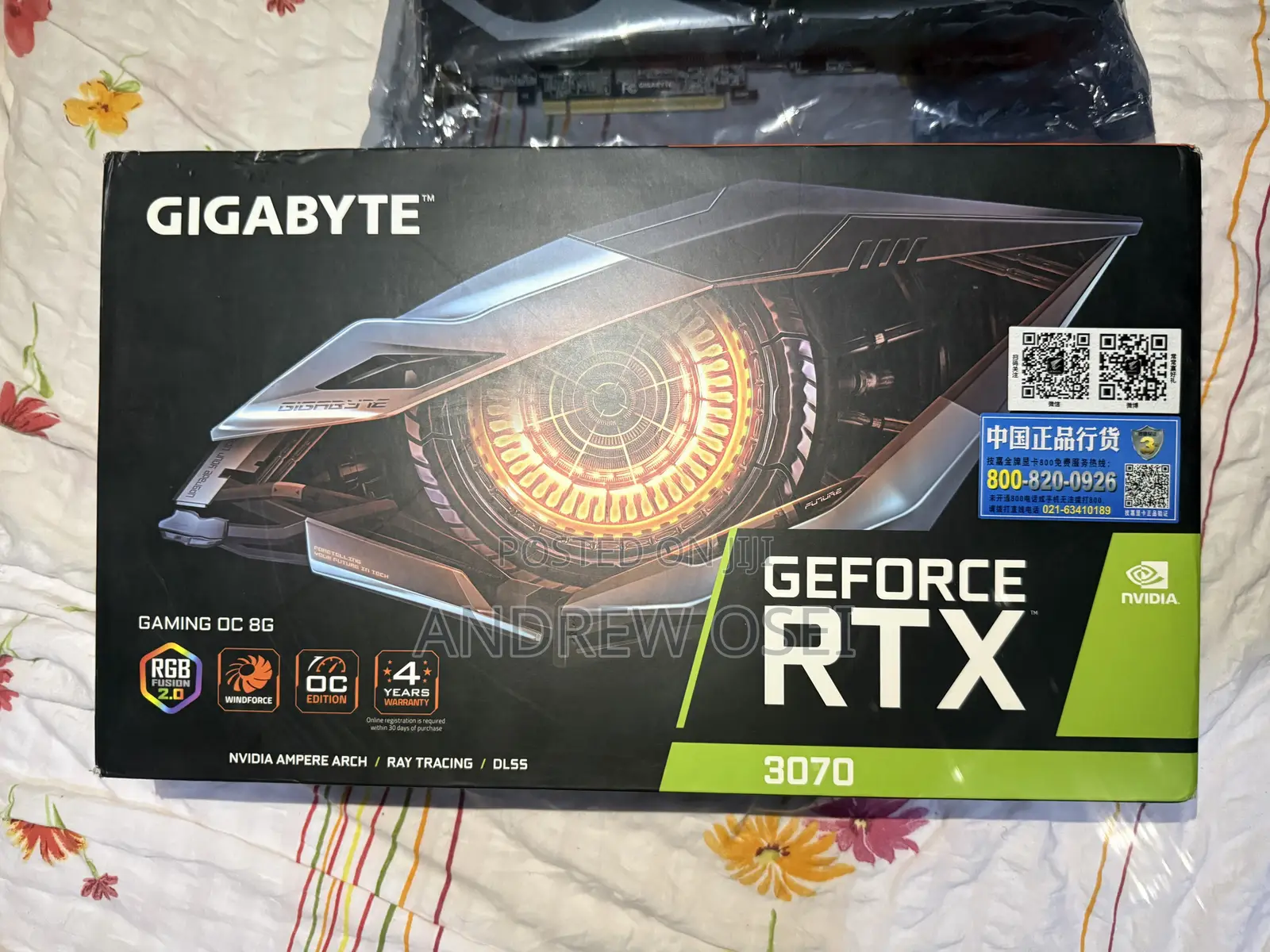 Gigabyte Geforce RTX 3070