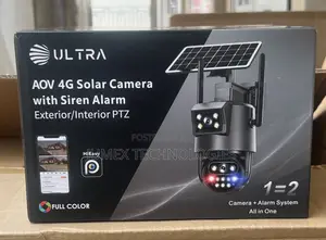 Ultra 4G Dual Lens Aov Solar Camera E-Sim Support
