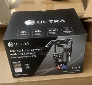 Ultra 4G Dual Lens Aov Solar Camera E-Sim Support