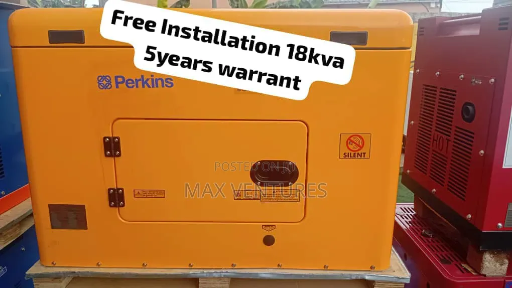 Dependable Perkins 18KVA Diesel Generator for Home and Business 18kva