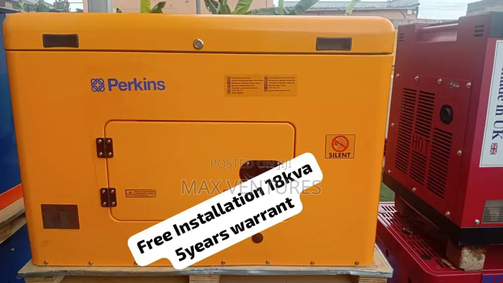 Dependable Perkins 18KVA Diesel Generator for Home and Business 18kva