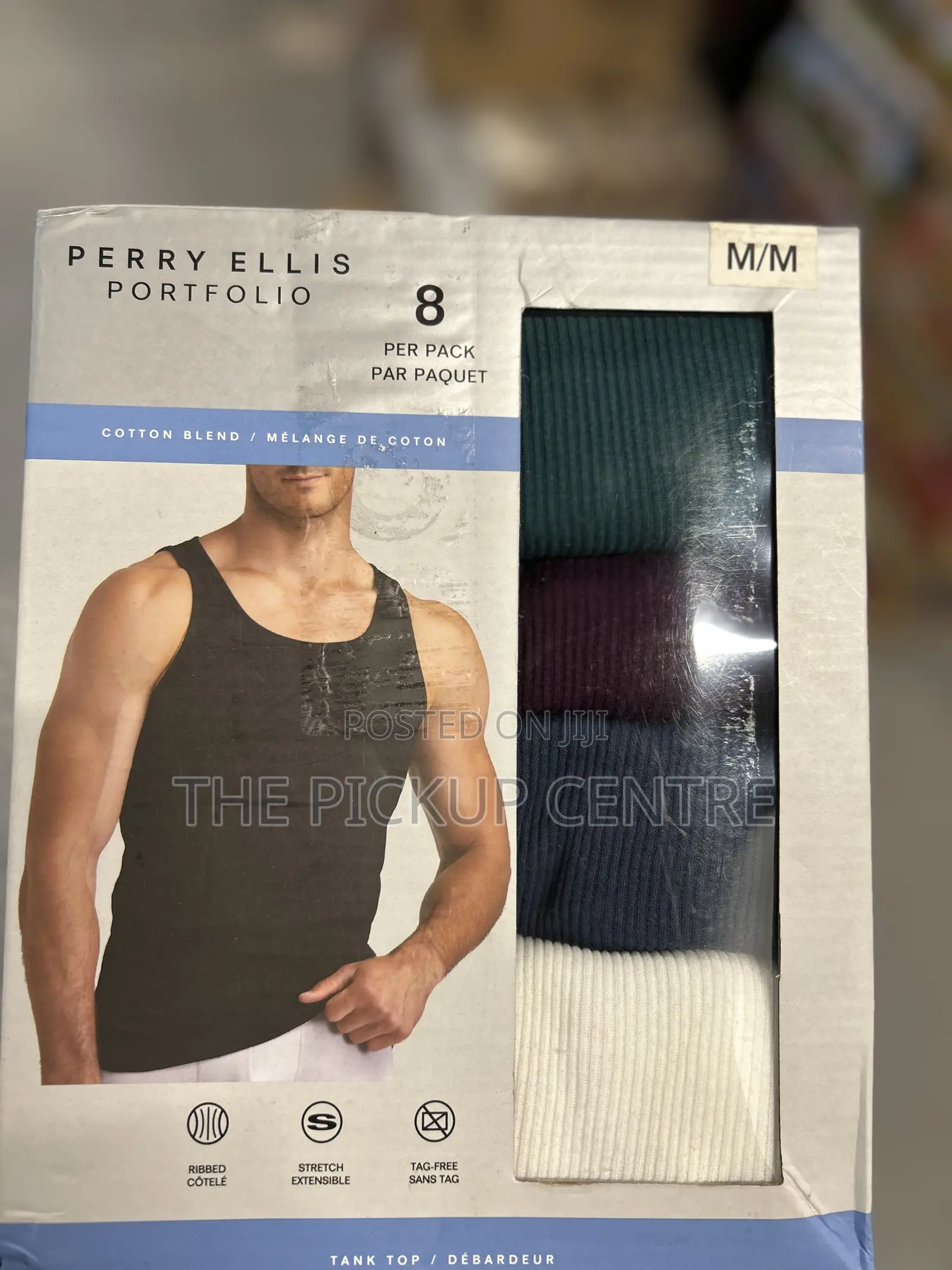 The Perry Ellis Portfolio Men's Tank Top 8-Pack