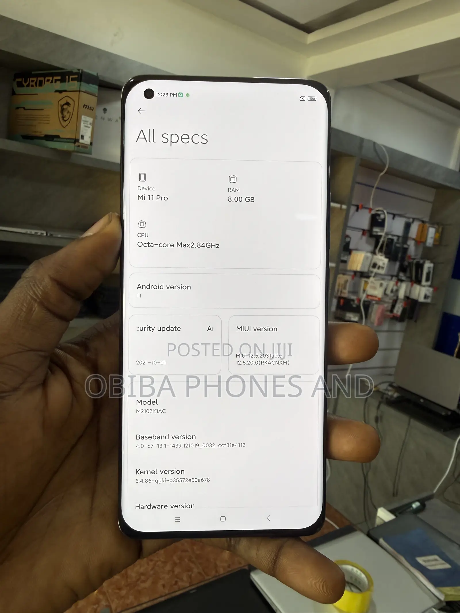 Xiaomi Mi 11 Pro 256 GB Black