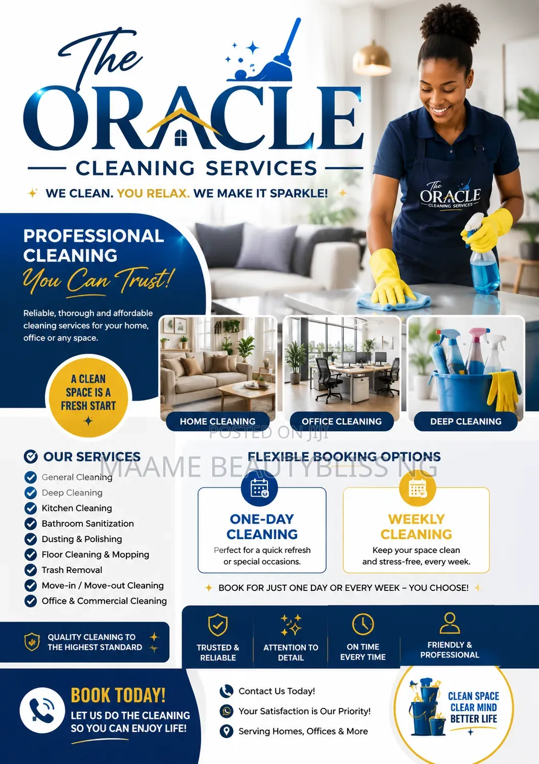 The Oracle Cleaning Services