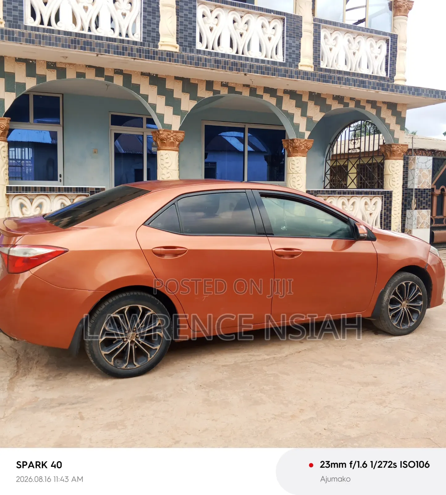 Toyota Corolla 2015 Red