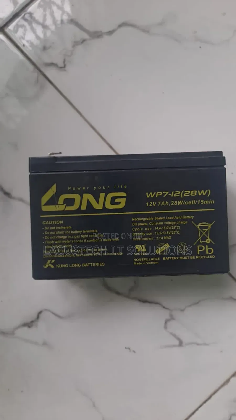 Long Battery 12 Volts