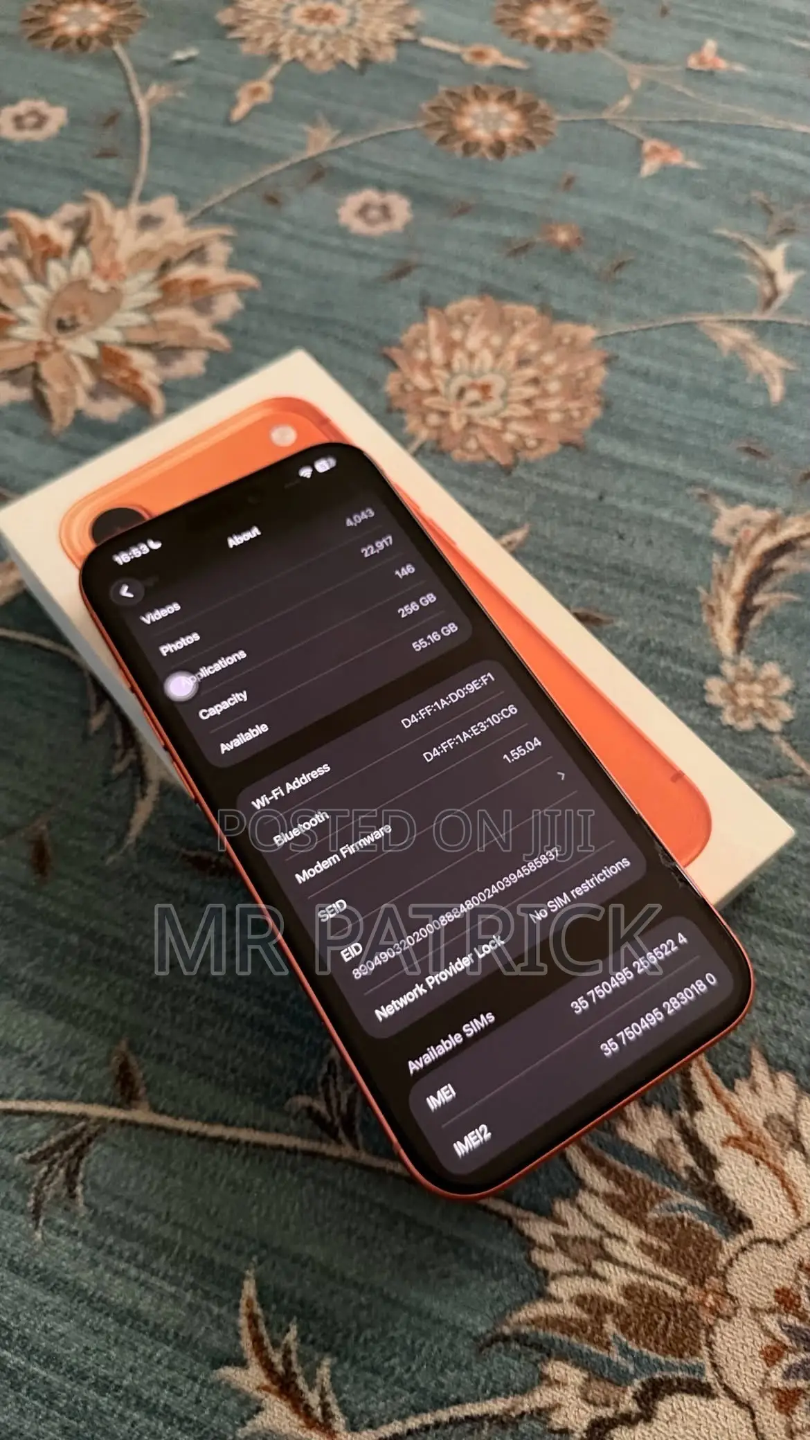 Apple iPhone 17 Pro Max 256 GB Orange