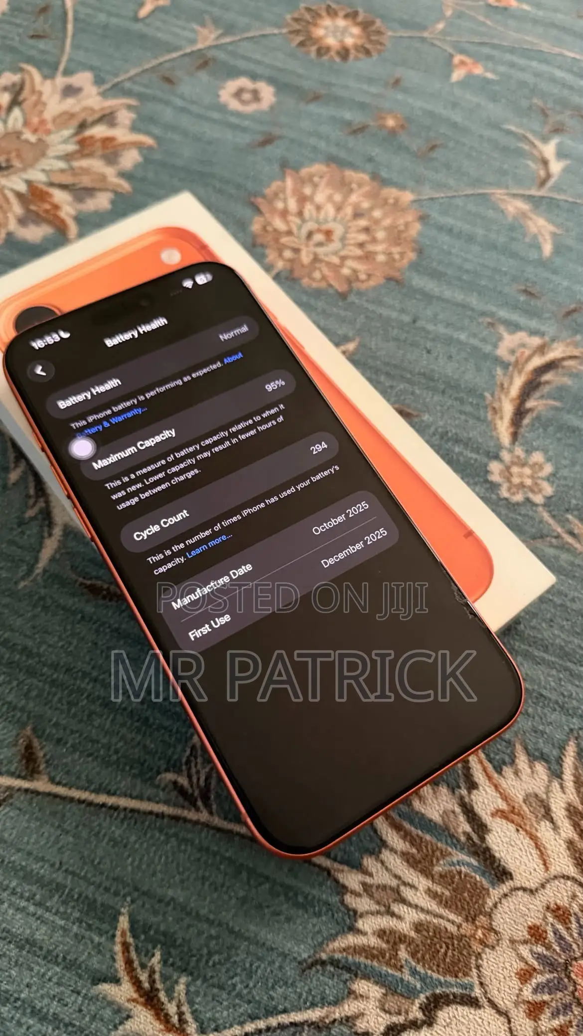 Apple iPhone 17 Pro Max 256 GB Orange