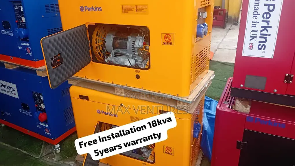 Perkins 18KVA Diesel Generator Built for Reliable Backup 18kva