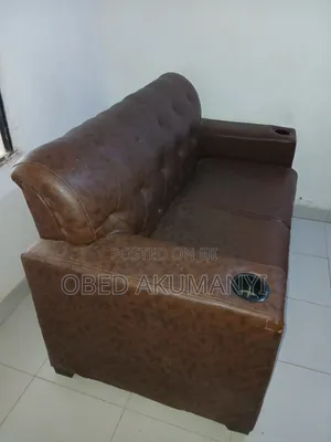 4 Seater Leather Sofa