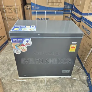 Original Nasco Light Gray Colour Deep Freezer 200L Brand New for Sale