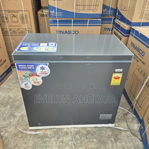Original Nasco Light Gray Colour Deep Freezer 200L Brand New for Sale