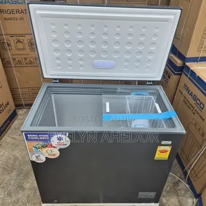 Original Nasco Light Gray Colour Deep Freezer 200L Brand New for Sale