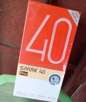 New Tecno Spark 40 Pro 256 GB Blue