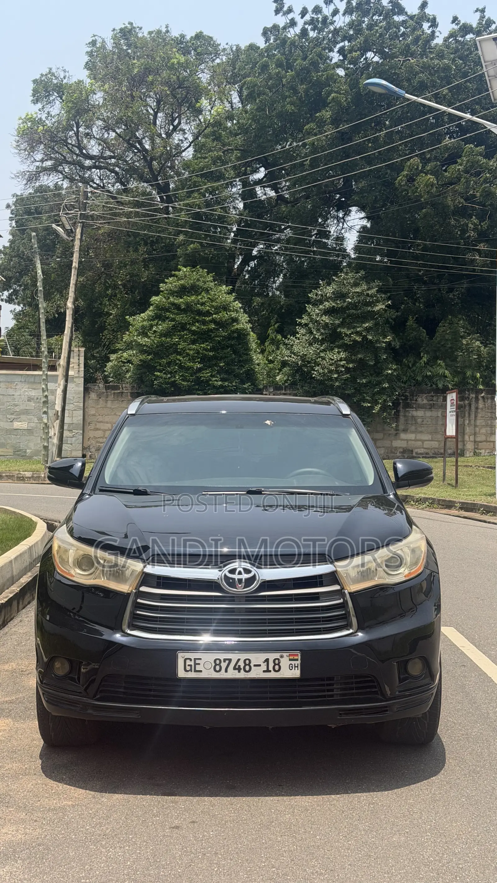 Toyota Highlander XLE 4dr SUV AWD (3.5L 6cyl 6A) 2015 Black