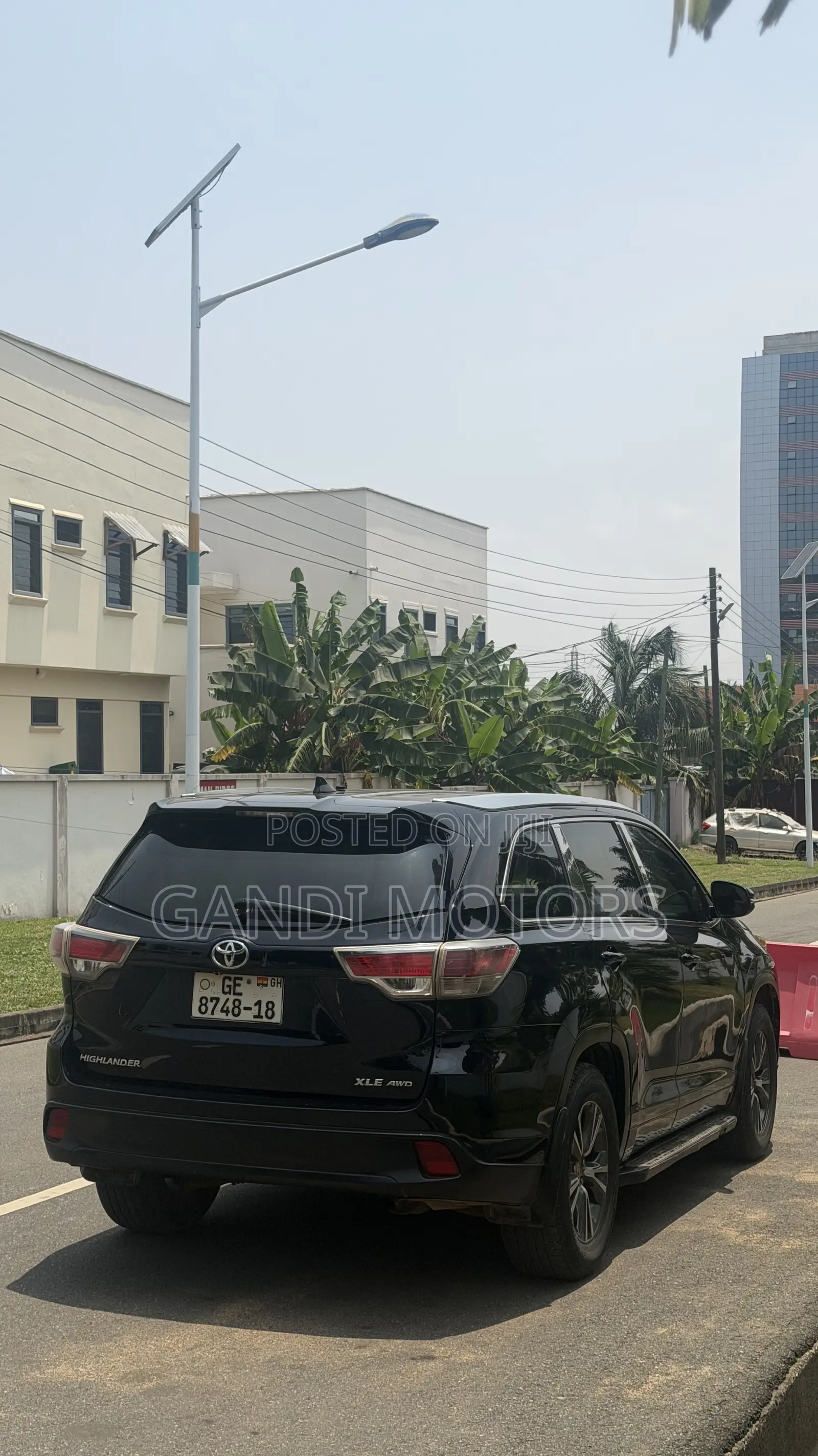 Toyota Highlander XLE 4dr SUV AWD (3.5L 6cyl 6A) 2015 Black