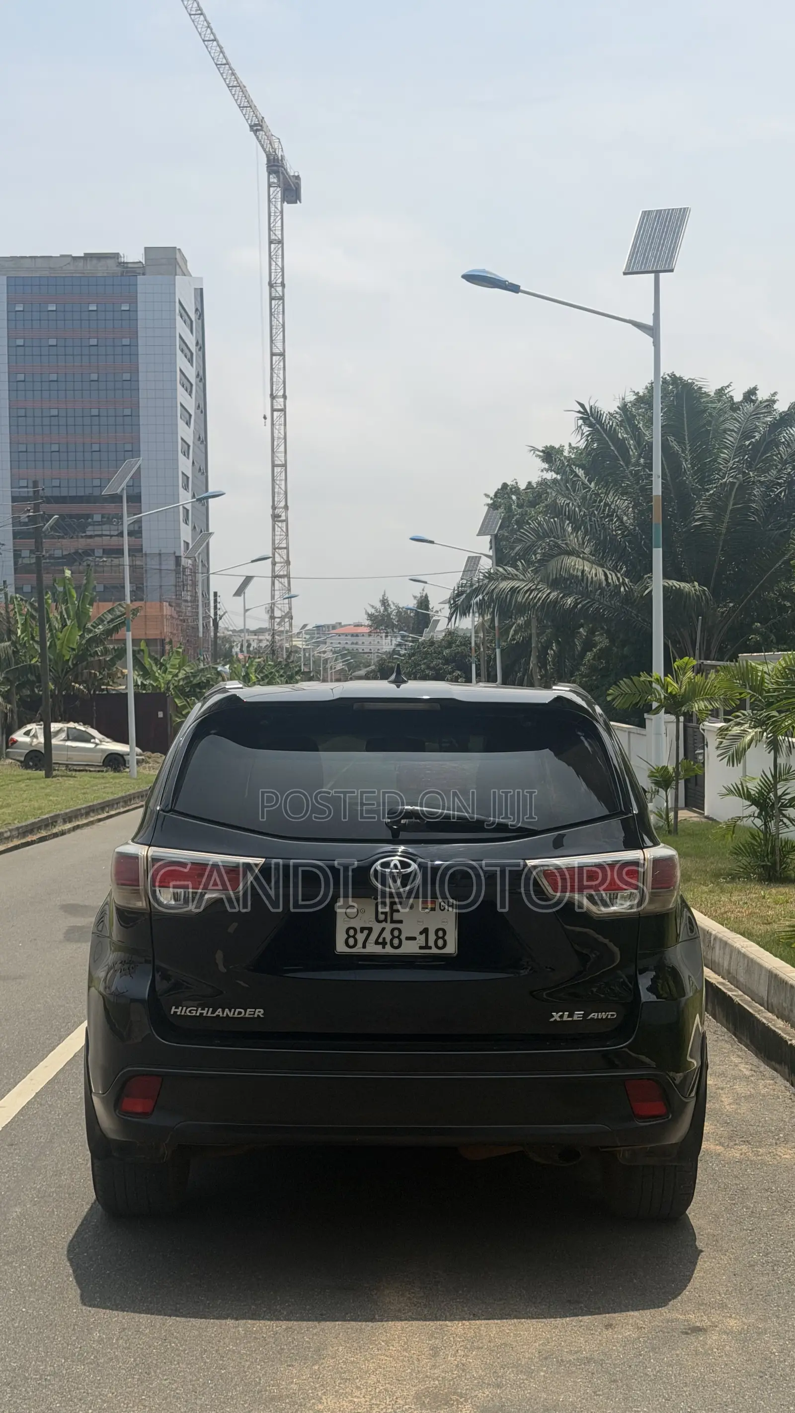Toyota Highlander XLE 4dr SUV AWD (3.5L 6cyl 6A) 2015 Black